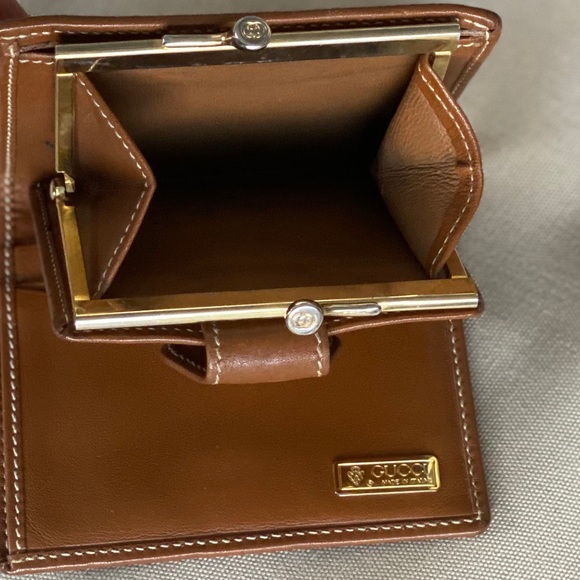 Vintage GUCCI Ophidia GG Leather Canvas Wallet - Picture 11 of 12